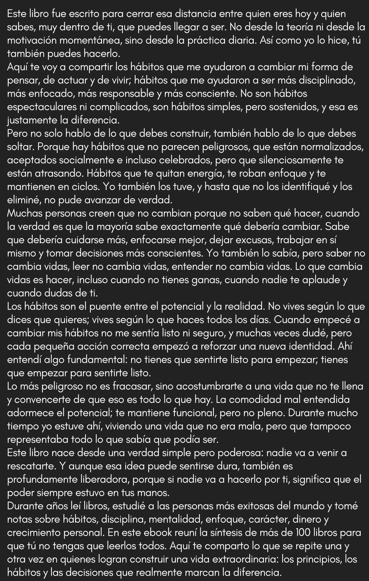 Hábitos Simples Que Me Llevaron Al Éxito